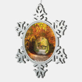 Dekorationen Yellow Bog Kilcullen Schneeflocken Zinn-Ornament (Rechts)