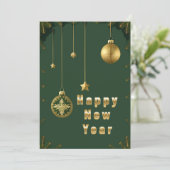 Dekorationen zum Feiertag Feiertagskarte (Stehend Vorderseite)