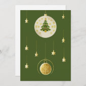 Dekorationen zum Feiertag Feiertagskarte (Vorne/Hinten)