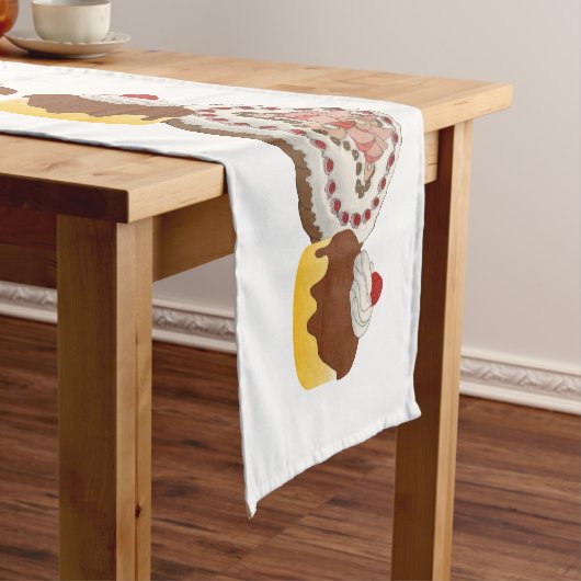 Dekorationsabteilung Kurzer Tischläufer (Beispiel)