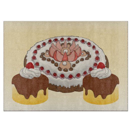 Dekorationsabteilung Schneidebrett (Vorderseite)