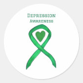 Dekorationsaufkleber Runder Aufkleber (Vorderseite)