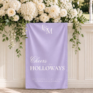 Dekorationsbanner für Hochzeitsempfänge im Stil de Banner