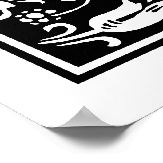 Dekorationsbrief I Poster (Ecke)