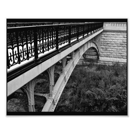 Dekorationsbrücke Fotodruck (Vorne)