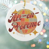 Dekorationsdekoration von Aix-en-Provence Frankrei Keramik Ornament