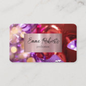 Dekorationsdekorator für Event-Party Visitenkarte (Vorderseite)