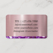 Dekorationsdekorator für Event-Party Visitenkarte (Rückseite)