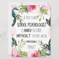 Dekorationsgeschenk des Büros für Schulpsychologen