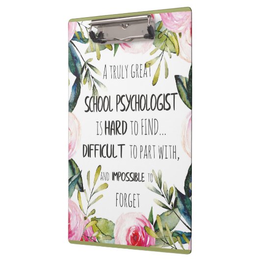 Dekorationsgeschenk des Büros für Schulpsychologen Klemmbrett (Links)