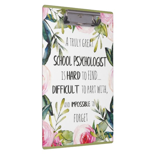 Dekorationsgeschenk des Büros für Schulpsychologen Klemmbrett (Rechts)