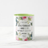 Dekorationsgeschenk des Büros für Schulpsychologen Tasse (Zentrum)