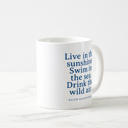 Dekorationsgeschenk für Cape Cod Beach House Kaffeetasse (VorderseiteRechts)