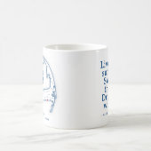 Dekorationsgeschenk für Cape Cod Beach House Kaffeetasse (Mittel)