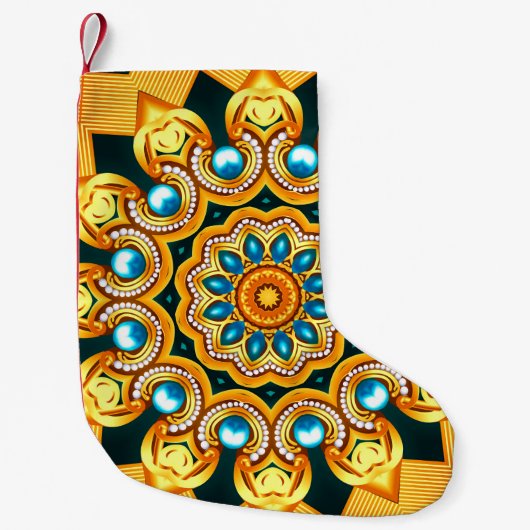Dekorationshintergrund Kleiner Weihnachtsstrumpf (Vorderseite)