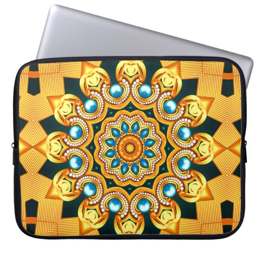 Dekorationshintergrund Laptopschutzhülle (Vorderseite)
