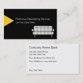 Dekorationskarte Visitenkarte (Vorne/Hinten)