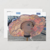 Dekorationskopf Postkarte (Vorne/Hinten)