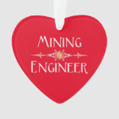 Dekorationslinie des Bergbauingenieurs Ornament (Rückseite)
