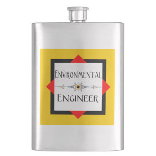 Dekorationslinie des Umweltingenieurs Flachmann