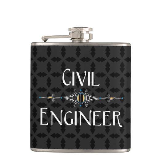 Dekorationslinie des zivilen Ingenieurs Flachmann (Vorderseite)