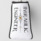 Dekorationslinie für hydraulische Ingenieure Golf Headcover (Rotieren 90)