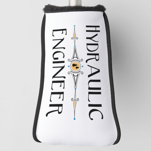 Dekorationslinie für hydraulische Ingenieure Golf Headcover (Rotieren 90)