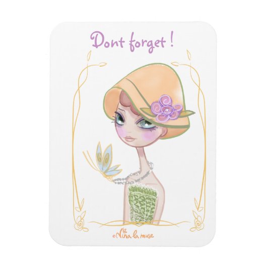 Dekorationsmagnet für Kühlschrank Magnet (Vertikal)