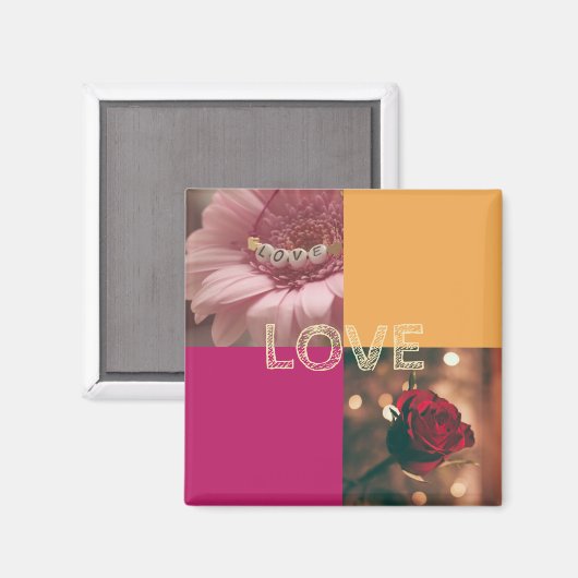 Dekorationsmagnet Magnet (Vorderseite/Rückseite)