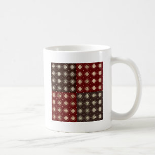 Dekorationsmuster Kaffeetasse
