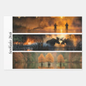 Dekorationspapier-Decoupage Handsäge Landsetting Geschenkpapier Set (Vorderseite 2)