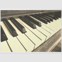 Dekorationspapier der Klaviertastatur Seidenpapier