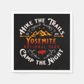 Dekorationspapier des Yosemite Nationalparks Serviette (Vorderseite)