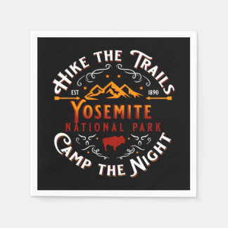 Dekorationspapier des Yosemite Nationalparks Serviette