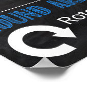 Dekorationspopster für Computer-Labrador Poster (Ecke)