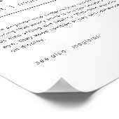 Dekorationsrahmen für zahnärztliche Geräte - Wand Poster (Ecke)