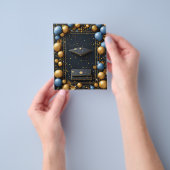 Dekorationsschema für Abschluss Flyer (Gruppe)