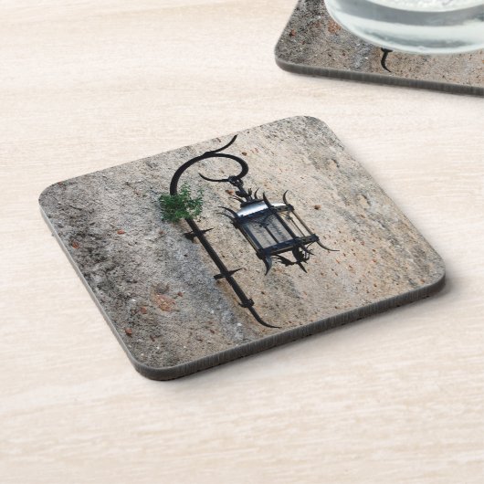 Dekorationsschloss Lantern Getränkeuntersetzer (Linke Seite)