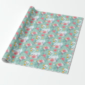 Dekorationsschwan Geschenkpapier (Ungerollt)