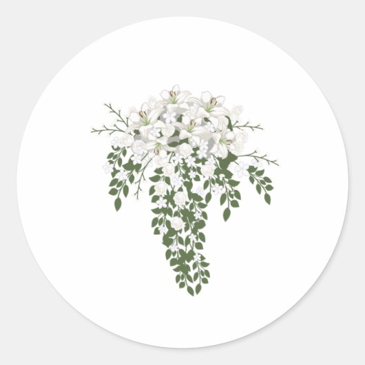 Dekorationssticker Runder Aufkleber (Vorderseite)