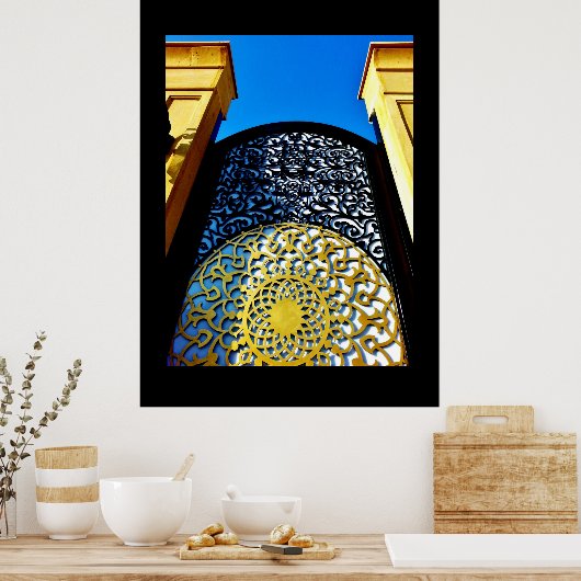 Dekorationstor Poster (Küche)