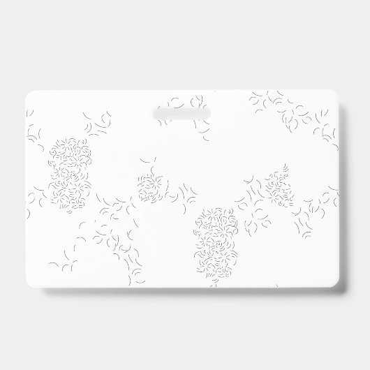 Dekorativ, blassgrau ausweis (Vorderseite)