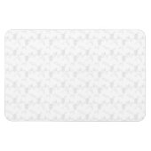 Dekorativ, blassgrau magnet (Horizontal)