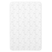 Dekorativ, blassgrau magnet (Vertikal)