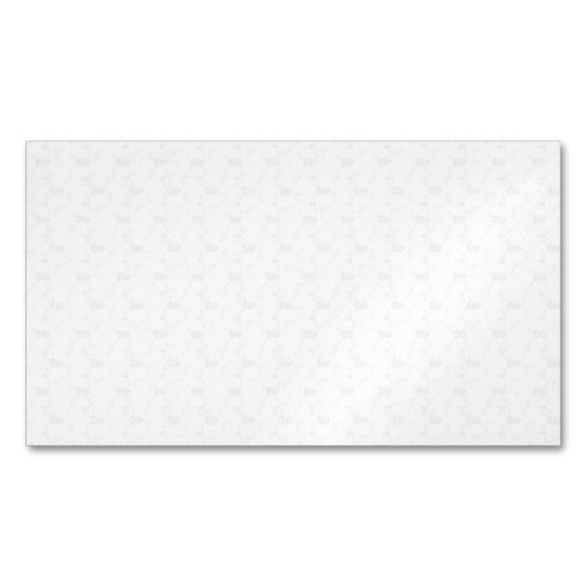 Dekorativ, blassgrau magnetische visitenkarte (Vorderseite)