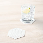 Dekorativ, blassgrau untersetzer (Vor Ort)