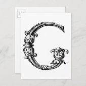 DEKORATIV G POSTKARTE (Vorne/Hinten)