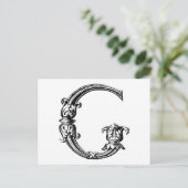 DEKORATIV G POSTKARTE (Stehend Vorderseite)