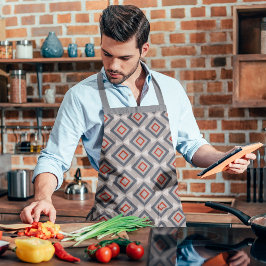 Dekorativ geometrisch schürze