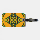 dekorativ gepäckanhänger (Rückseite horizontal)